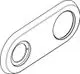 IS-Rosette-110mm-Melange-UP-Wand-WT-Chrom-F960981AA gallery number 1